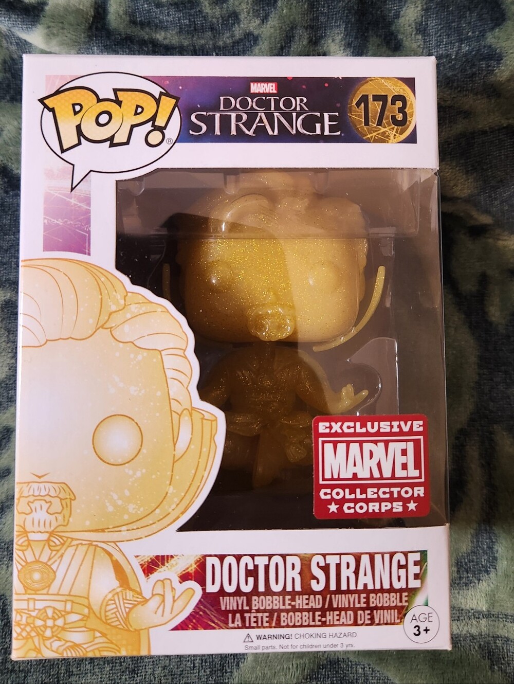 Funko POP! Vinyl #173 Doctor Strange Marvel Collector Corps Exclusive- New